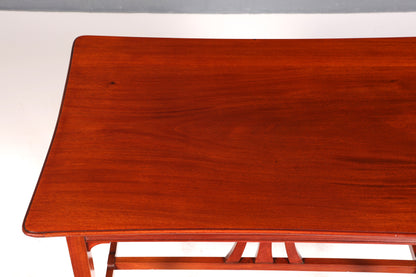 Table console Art nouveau délicate, style anglais ancien édouardien, table d&