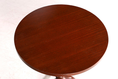 Edler Beistelltisch Blumentisch Mahagoni Antik Stil Dreibein Ablagetisch Vintage Tisch