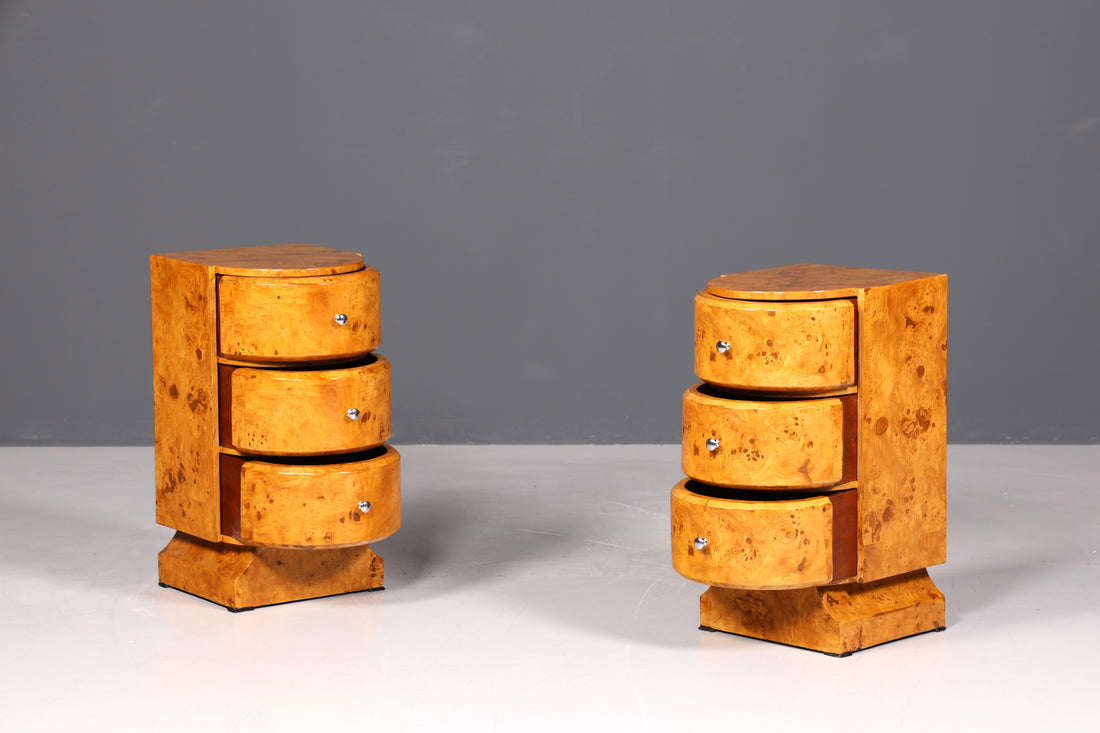 Deux commodes de style Art déco exquises - des meubles uniques pour n&