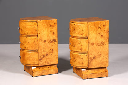 Deux commodes de style Art déco exquises - des meubles uniques pour n&