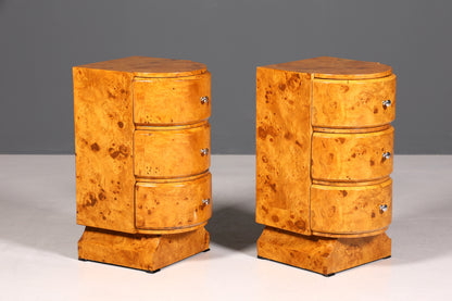 Deux commodes de style Art déco exquises - des meubles uniques pour n&