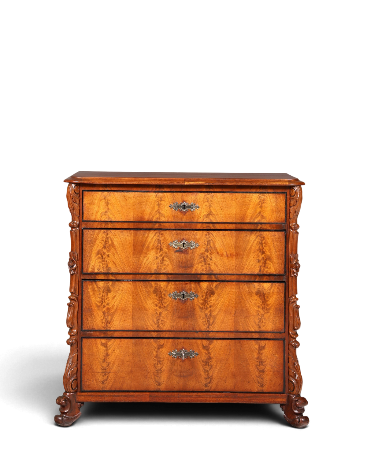 Traumhafte Louis Philippe Kommode Biedermeier Antik Schubladenkommode Sideboard um 1880