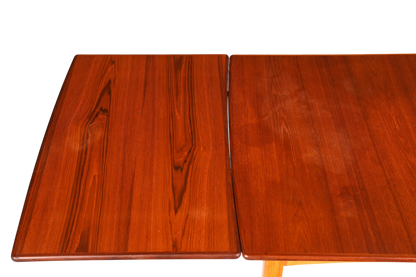 Traumhafter Mid Century Esstisch ausziehbarer Danish Design echt Holz Küchentisch Esszimmer Tisch