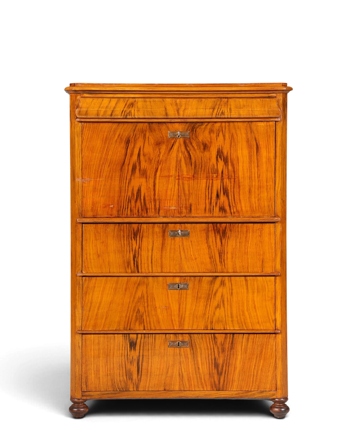 Wunderschöner Louis Philippe Sekretär Vertiko Gründerzeit Kommode Schubladenkommode