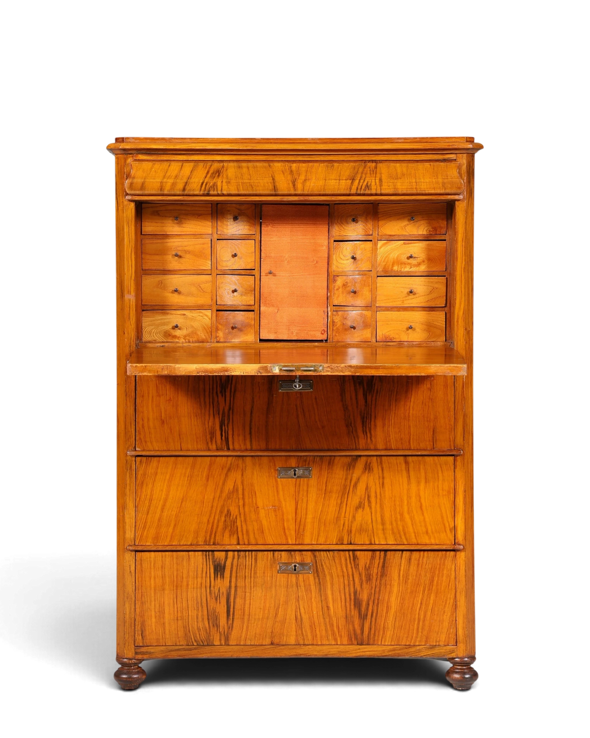 Wunderschöner Louis Philippe Sekretär Vertiko Gründerzeit Kommode Schubladenkommode