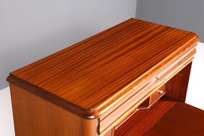 Magnifique secrétaire de style ancien, commode de bureau, style Art déco, bureau Vertiko des années 1950, commode