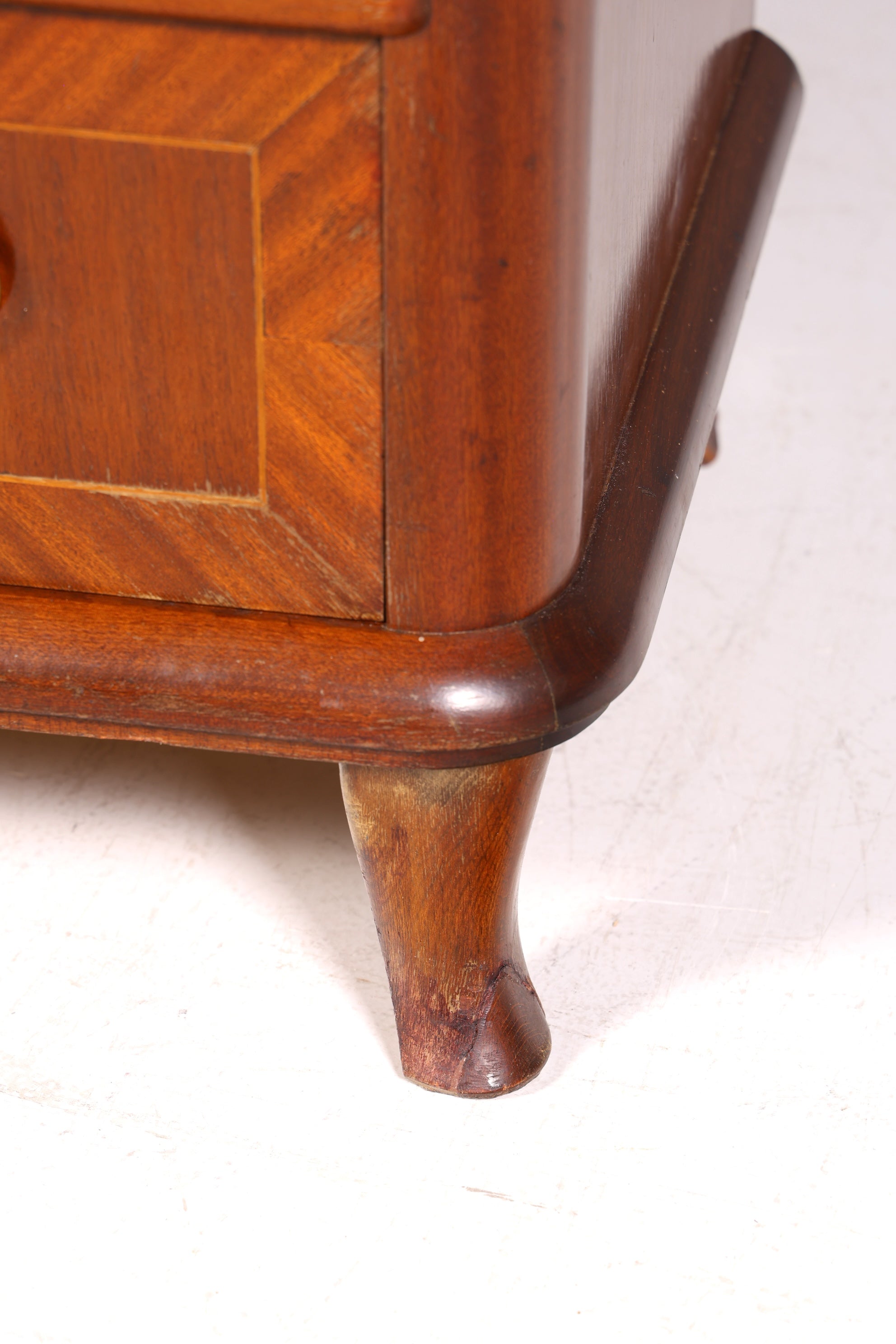 Magnifique secrétaire de style ancien, commode de bureau, style Art déco, bureau Vertiko des années 1950, commode