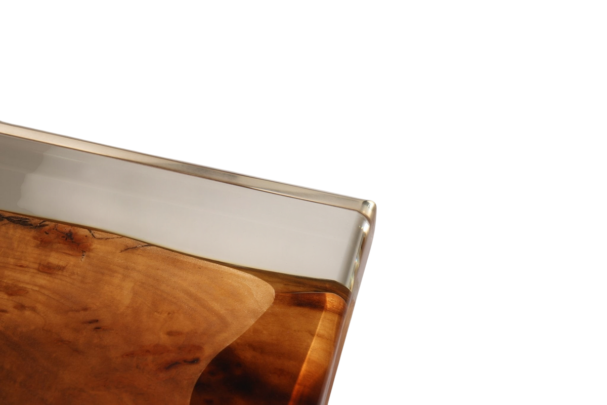 Beeindruckender Epoxidharz Tisch 180-90cm Nussbaum Esszimmer Tisch River Table Epoxy Küchentisch