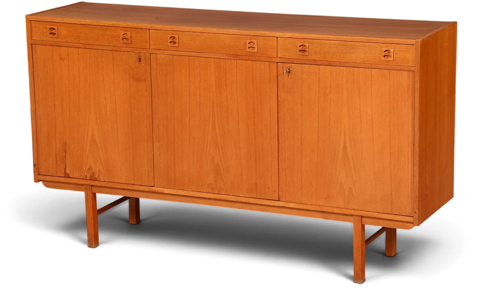 Armoire, Ulferts · Teck · Fabriquée en Suède, années 60