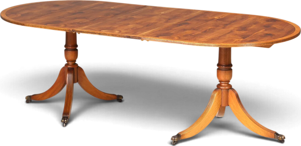 Table à manger extensible, style Régence, années 60
