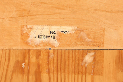 Stilvoller Mid Century Sekretär Vintage Schreibmöbel echt Holz Kommode Office Secretary