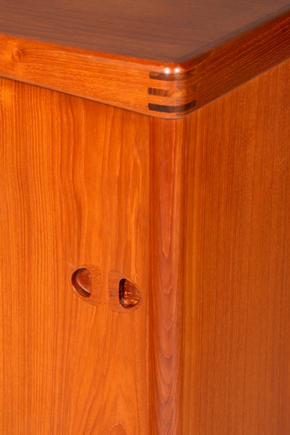 Wunderschönes Bramin Highboard Teak Danish Design Sideboard Schrank Mid Century Vintage 60s