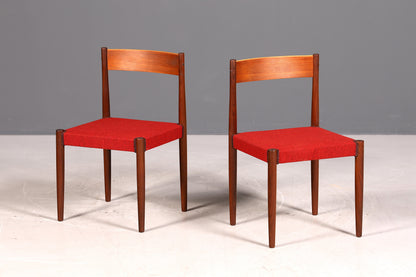 Schlichter Mid Century Stuhl Danish Design Retro Küchenstuhl Esszimmerstuhl Sekretär Stuhl