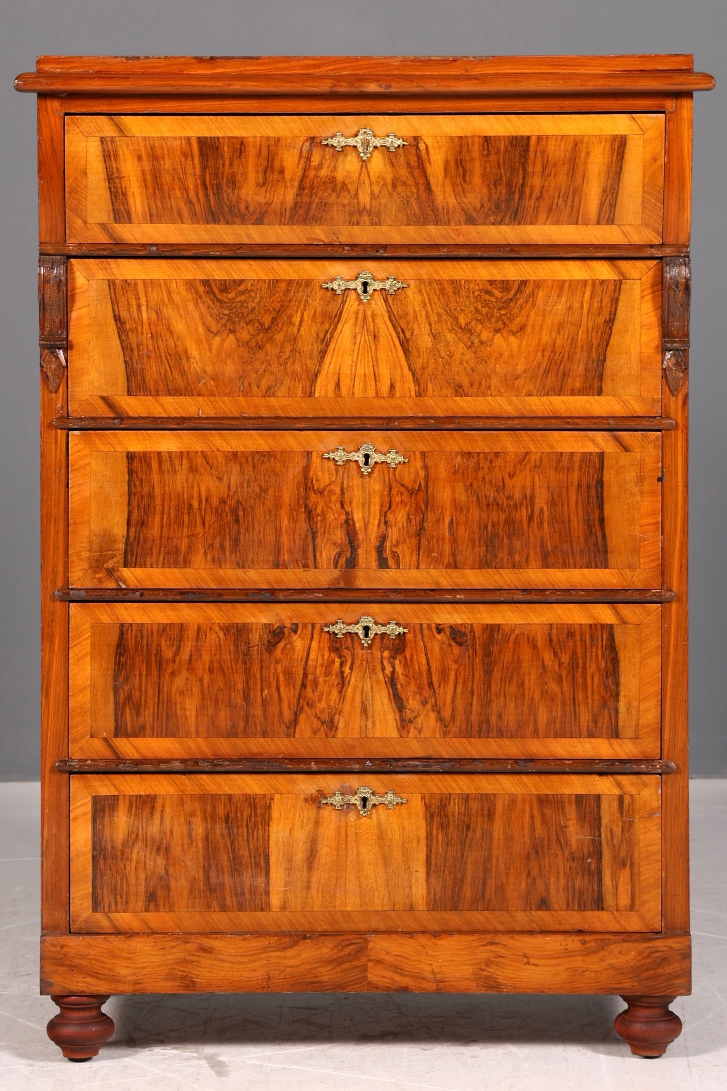 Wunderschöne Gründerzeit Kommode Jugendstil Vertiko Schubladenkommode Antik Wäschekommode Schrank Vintage