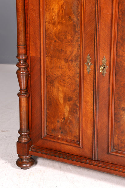 Traumhaftes Gründerzeit Vertiko Jugendstil Schrank Antik Highboard Kommode