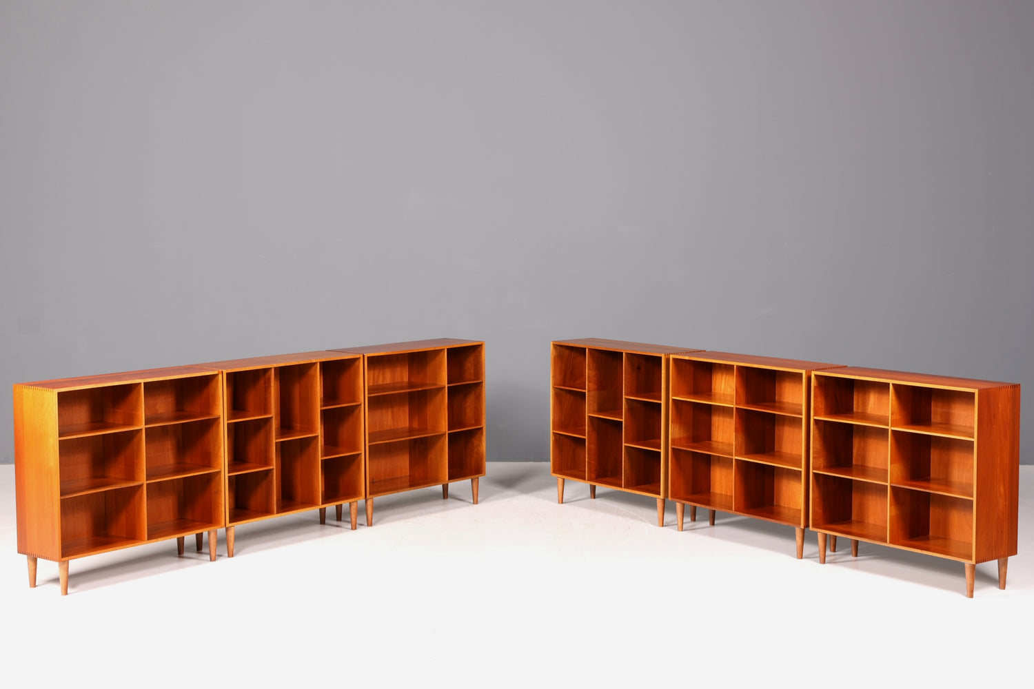 Wunderschönes Mid Century Regal Vintage Christian Hvidt für Søborg Møbelfabrik Bücherregal Danish Design Regal 2 von 6