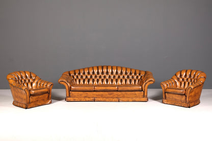 G150 Finish cm Stilvoller Original Chesterfield Sessel Englischer Armlehnsessel Englisch Herrensessel (Kopie 2)