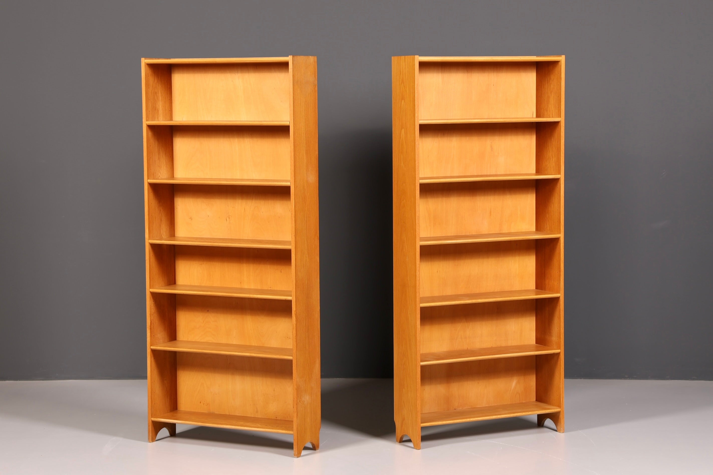 Schlichtes Mid Century Regal Vintage Bücherregal Schrank Buchablage 60s Bookshelf