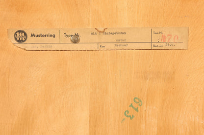 Wunderschönes Original Musterring Regal Mid Century Bücherregal Retro echt Holz Buchablage