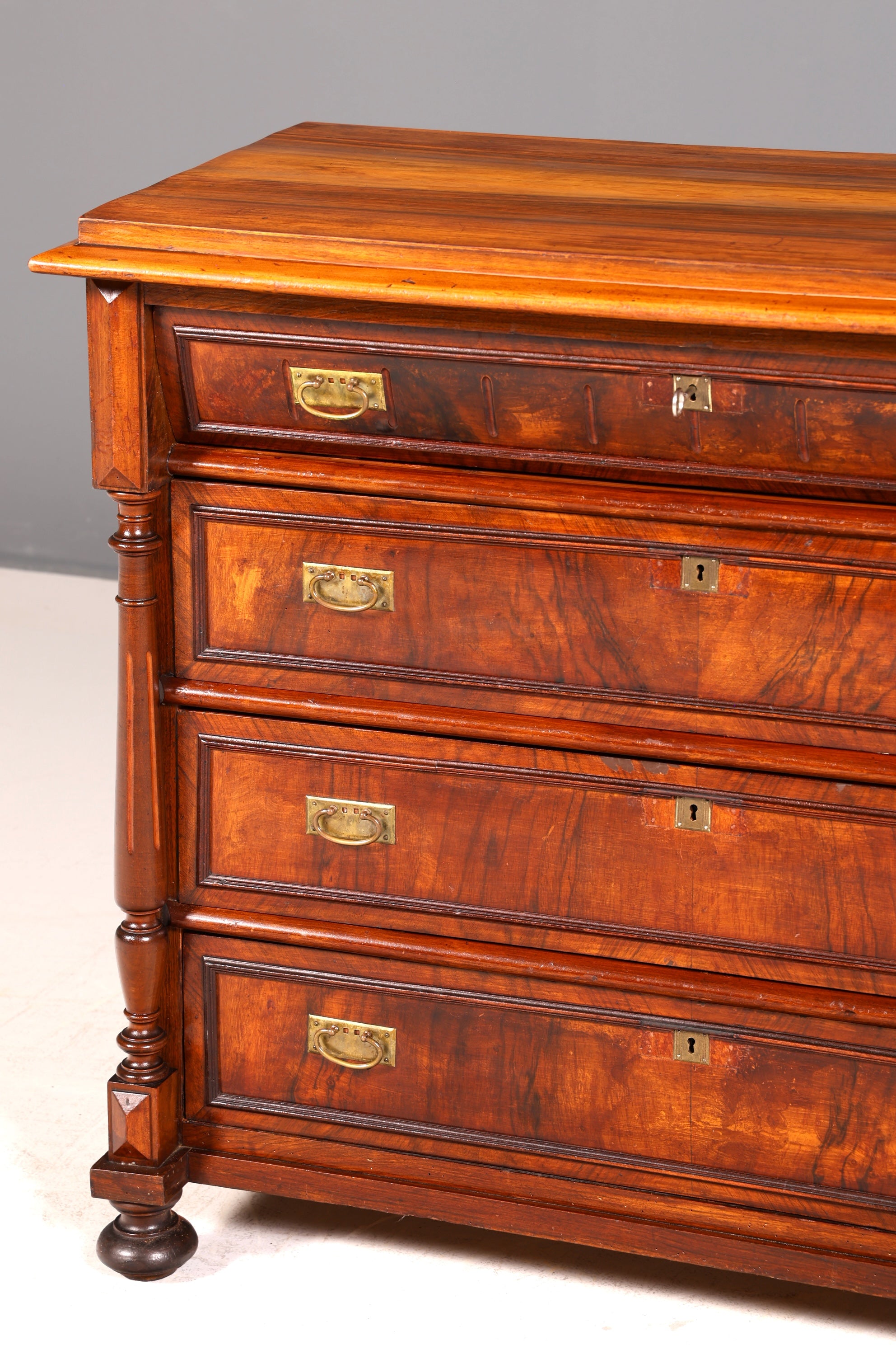 Wunderschöne Gründerzeit Kommode Jugendstil Antik Sideboard Schubladenkommode Wäschekommode um 1900