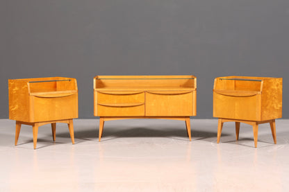 Original Hellerau Schrank Franz Ehrlich Mid Century Sideboard Lowboard DDR Design