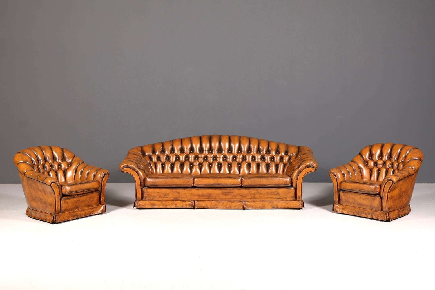 G152 Finish cm Stilvoller Original Chesterfield Sessel Englischer Armlehnsessel Englisch Herrensessel (Kopie)