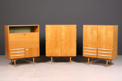 Wunderschöner Hellerau Schrank Modell 427 Mid Century Sekretär Vintage Schreibschrank Design Retro Highboard Esche