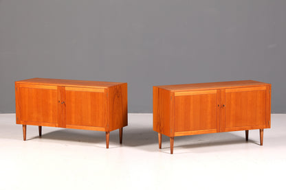 Wunderschönes Mid Century Sideboard Teak Holz Vintage Schrank Retro 60er Anrichte Danish Design TV Schrank
