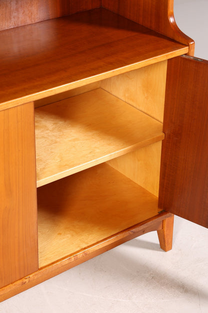 Schlichtes Mid Century Regal Bücherregal Retro Schrank Danish Design Kommode 2 von 2