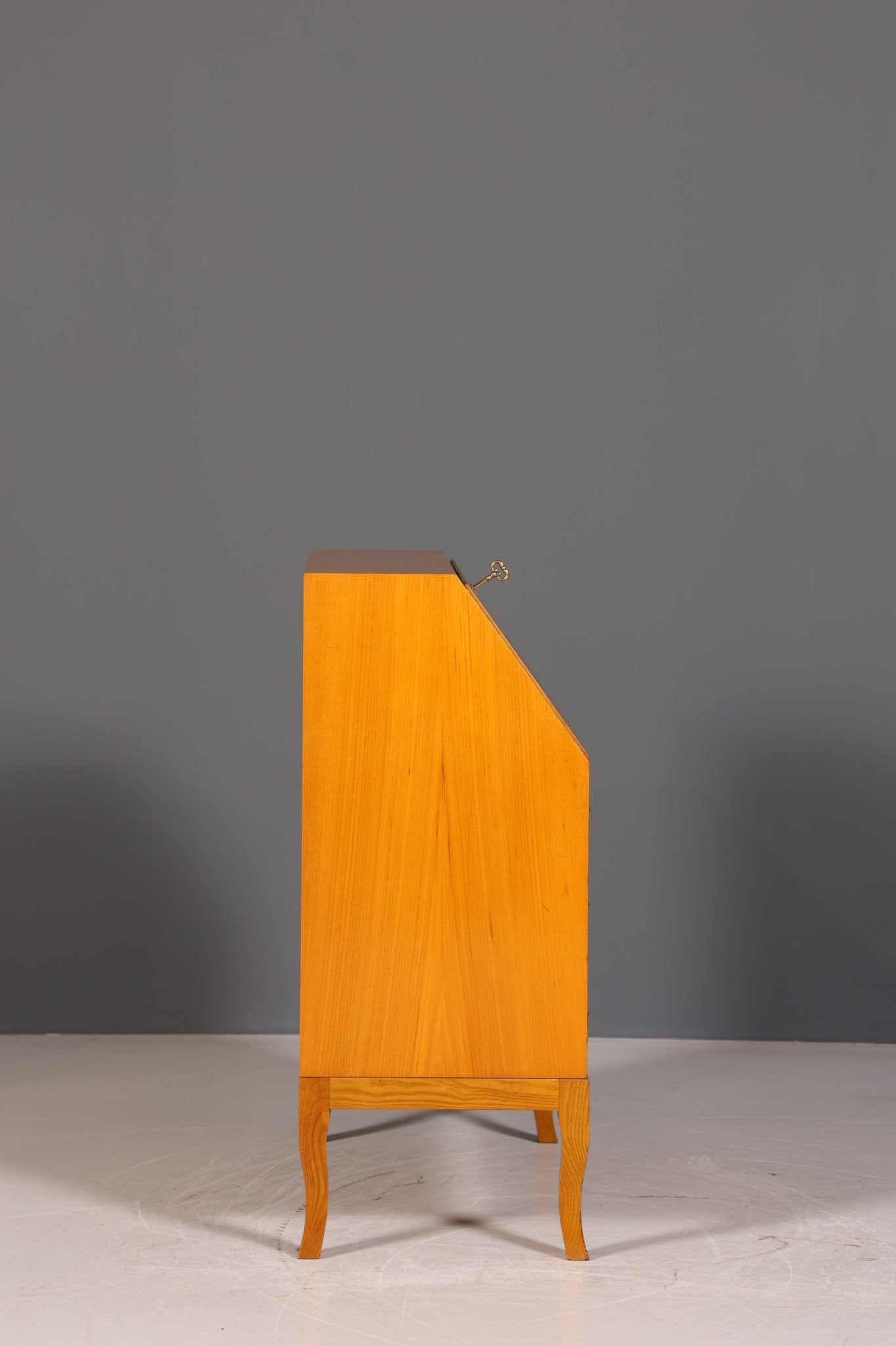 Stilvolle Mid Century Sekretär Danish Design Retro Büro Schrank Vintage Büro Kommode