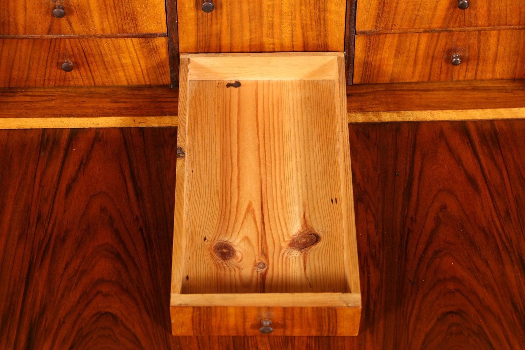 Stilvoller Gründerzeit Sekretär Vertiko Highboard Louis Philippe Kommode um 1880