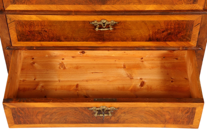 Stilvoller Gründerzeit Sekretär Vertiko Highboard Louis Philippe Kommode um 1880