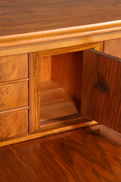 Stilvoller Louis Philippe Sekretär Biedermeier Vertiko Jugendstil Antik Kommode um 1880 Schreibkommode