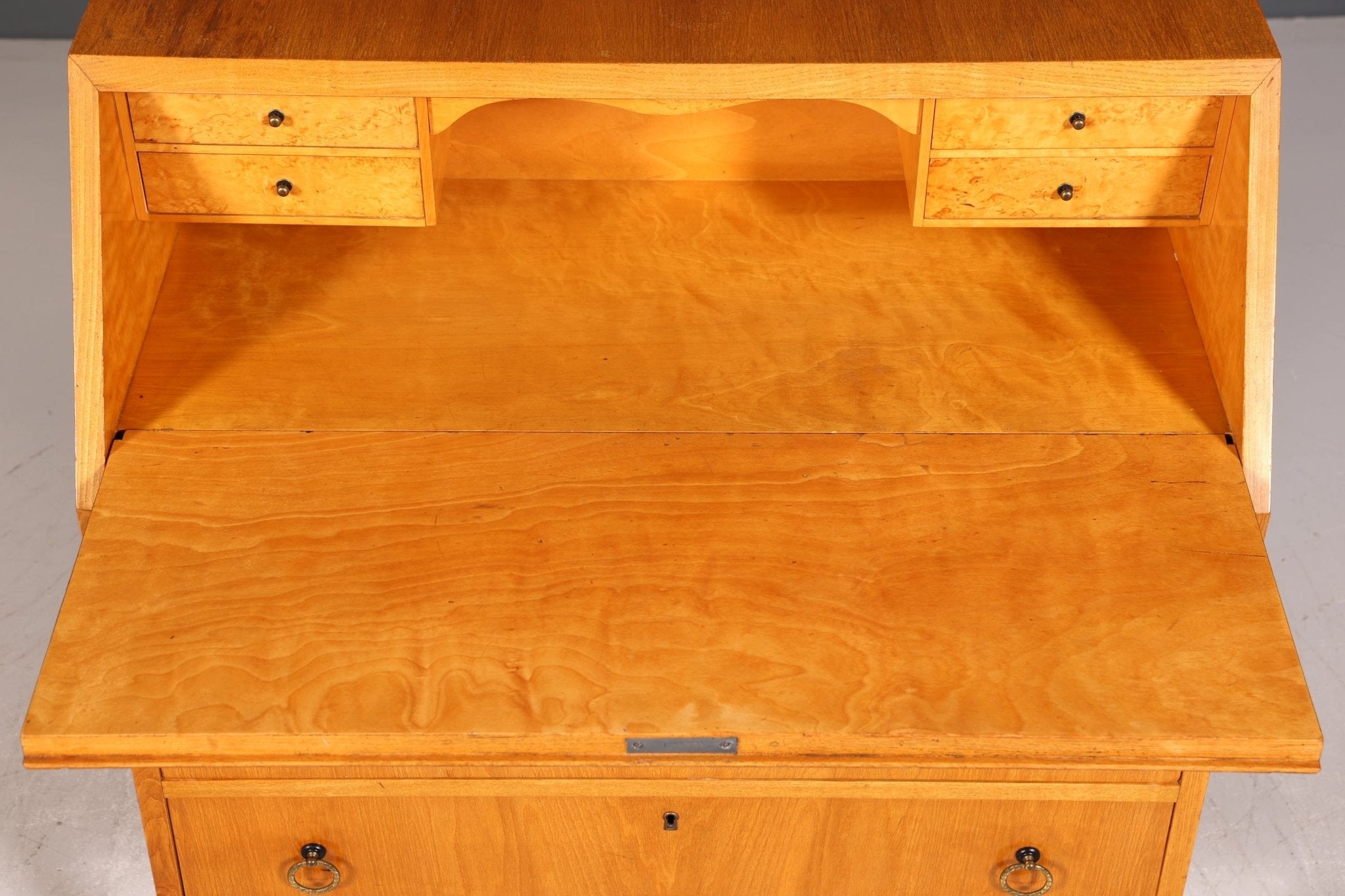 Stilvoller Mid Century Sekretär Danish Design Retro Büro Schrank Vintage Büro Kommode