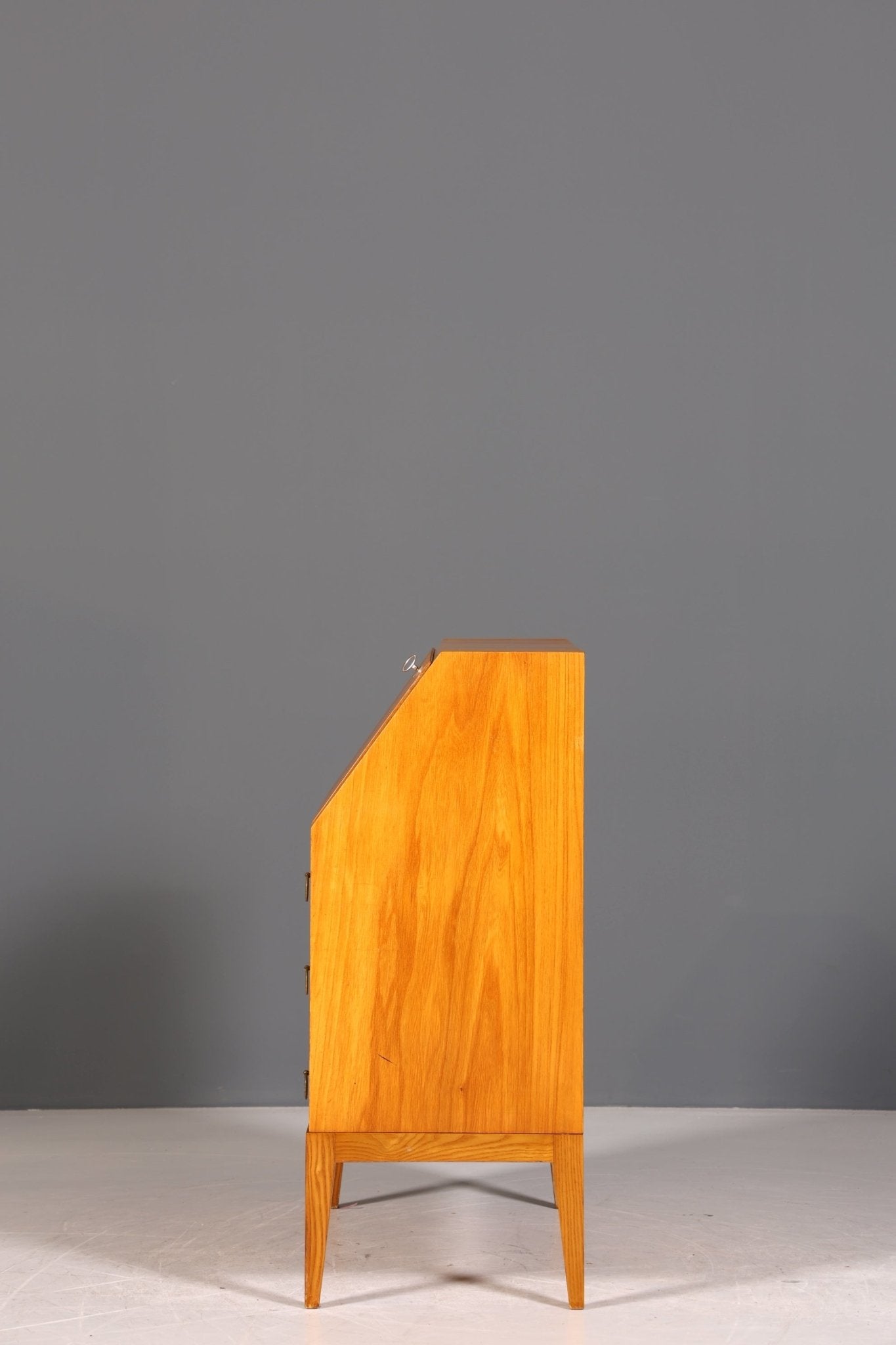 Stilvoller Mid Century Sekretär Danish Design Retro Büro Schrank Vintage Büro Kommode