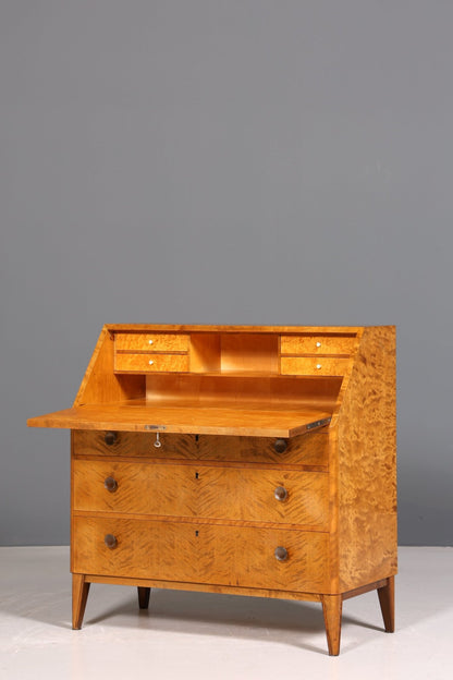 Traumhafter Sekretär um 1940 Büro Kommode echt Holz Schreibtisch Bürokommode