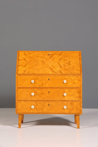 Traumhafter Sekretär um 1940 Büro Kommode echt Holz Schreibtisch Bürokommode