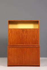 Wunderschöner Mid Century Schrank Vintage Highboard Sekretär Holz Regal Retro Vertiko 60s